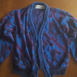 Vintage Sweater Cardigan - medium